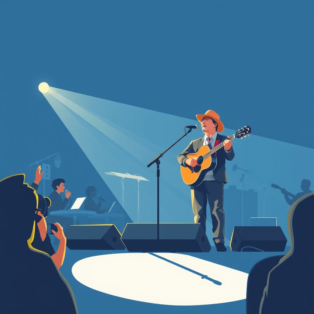 Ilustração editorial relacionada à matéria “Zezé Di Camargo & Luciano Encantam Público na Festa do Peão de Barretos 2026”