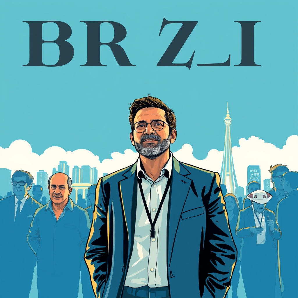 Ilustração editorial relacionada à matéria “Wilson Grassi faz campanha em São Paulo: prioriza proteção dos animais e combate à pobreza”