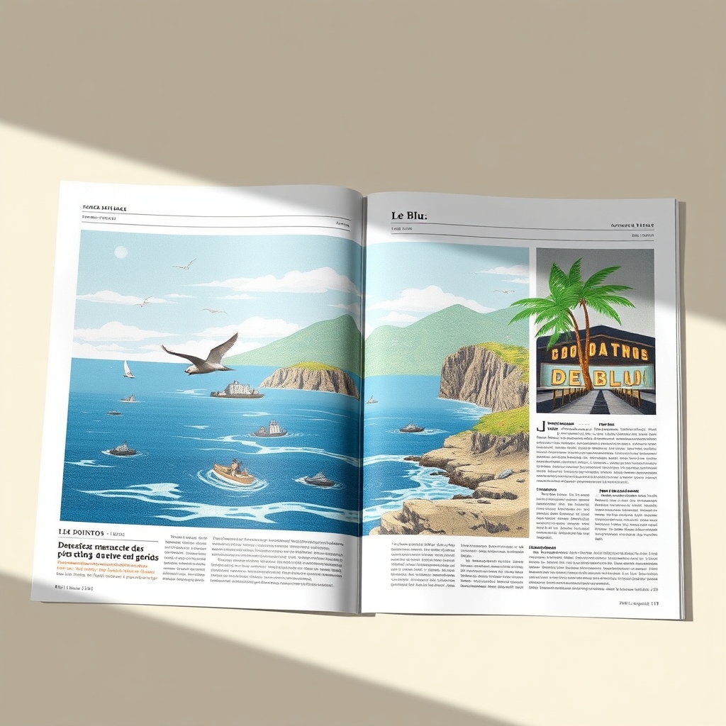 Ilustração editorial relacionada à matéria “Le Blu: um novo lançamento da Consciente em Goiás”